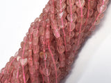 Strawberry Quartz, Lepidocrocite, 6mm Heart-BeadBasic