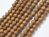 Silkwood Beads, 8mm(8.3mm) Round-BeadBasic