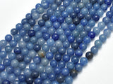 Blue Aventurine Beads, Round, 6mm-BeadBasic
