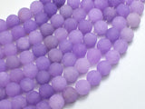 Matte Jade - Lavender, 8mm Round-BeadBasic