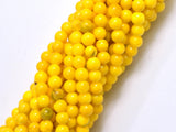 Jade - Yellow, 4mm Round-BeadBasic
