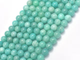 Amazonite-Green 8mm Round Beads, 15.5 Inch-BeadBasic
