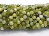 Serpentine Jade, 6mm (6.6mm) Round-BeadBasic