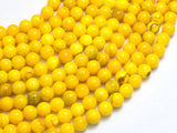 Jade - Yellow, 6mm Round-BeadBasic