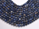 Matte Sodalite Beads, 8mm, Round Beads