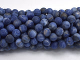 Matte Sodalite Beads, Round, 8mm