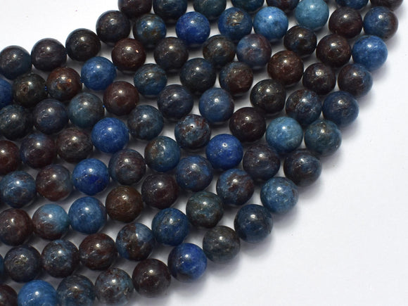 Blue Opal, 8mm (8.5mm) Round-BeadBasic