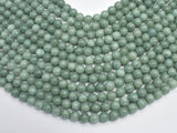 Malaysia Jade Beads- Burma Jade Color, 8mm (8.4mm) Round-BeadBasic