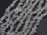 Clear Quartz, 4mm - 10mm Chips Beads, 33 Inch-BeadBasic