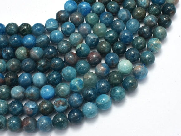 Apatite Beads, 8mm Round Beads-BeadBasic