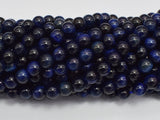 Tiger Eye-Blue 6mm Round Beads-BeadBasic