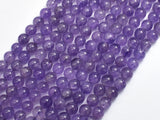 Amethyst, 6mm (6.4mm) Round-BeadBasic