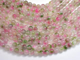 Jade - Pink & Green, 8mm Round-BeadBasic