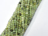 Prehnite Beads, 4mm Round Beads-BeadBasic