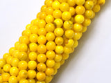 Jade - Yellow, 6mm Round-BeadBasic