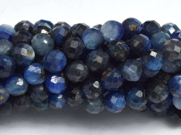 Kyanite Beads, 3mm Micro Faceted Round-BeadBasic
