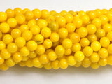 Jade - Yellow, 4mm Round-BeadBasic