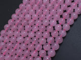 Rose Quartz Beads, 8mm Round Beads-BeadBasic