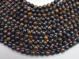 Mystic Coated, Tiger Eye Beads, 3 color, 8mm-BeadBasic