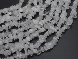 Clear Quartz, 4mm - 10mm Chips Beads, 33 Inch-BeadBasic