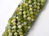 Serpentine Jade, 6mm (6.6mm) Round-BeadBasic