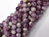 Purple Mica, 8mm Round-BeadBasic