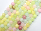 Jade - Multi Color, 8mm (8.5mm) Round-BeadBasic