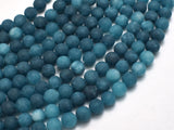 Matte Jade - Blue, 6mm Round-BeadBasic