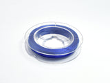 2Rolls Dark Blue Stretch Elastic Beading Cord, 0.5mm-BeadBasic