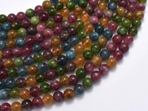 Jade - Tourmaline Color, 6mm Round-BeadBasic