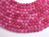 Matte Jade - Pink, 8mm Round-BeadBasic