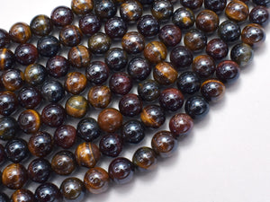 Mystic Coated, Tiger Eye Beads, 3 color, 8mm-BeadBasic