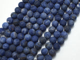 Matte Sodalite Beads, Round, 8mm