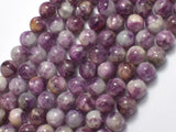 Purple Mica, 8mm Round-BeadBasic