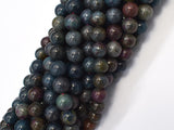 Ruby Blue Sapphire, 8mm Round-BeadBasic