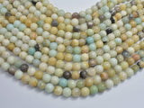 Amazonite Beads, 8mm, Round Beads-BeadBasic