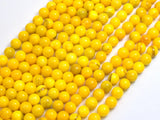 Jade - Yellow, 6mm Round-BeadBasic