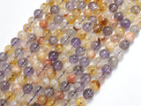 Amethyst, Citrine, 6mm Round-BeadBasic