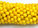 Jade - Yellow, 6mm Round-BeadBasic