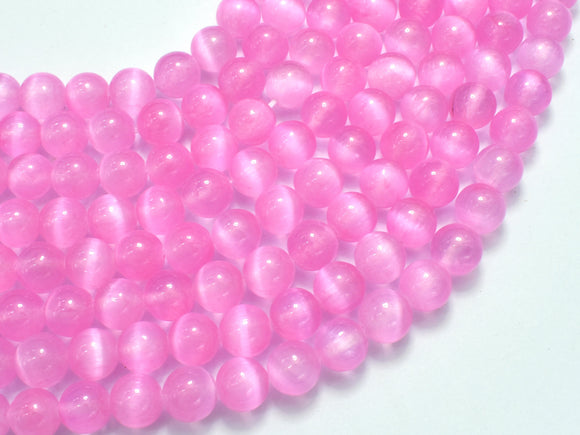 Selenite - Pink, 8mm (8.5mm) Round-BeadBasic