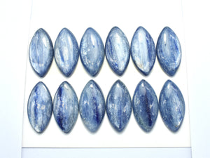 Kyanite Cabochon, 15x20mm Marquise, 1piece-BeadBasic