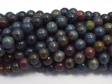 Ruby Blue Sapphire, 8mm Round-BeadBasic