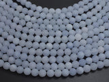 Matte Jade - Light Blue, 8mm Round-BeadBasic