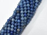Blue Aventurine Beads, Round, 6mm-BeadBasic