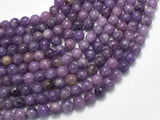 Lepidolite Beads, 6mm Round Beads-BeadBasic