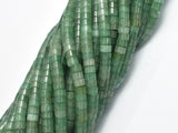 Green Aventurine, 2x4mm, Heishi Disc-BeadBasic