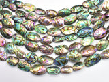 Abalone 10x14mm-13x20mm Puffy Oval