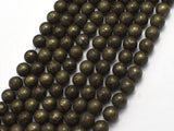 Pyrite 8mm Round Beads-BeadBasic