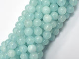 Jade - Light Blue, 8mm Round-BeadBasic