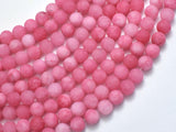 Matte Jade - Pink, 6mm Round-BeadBasic